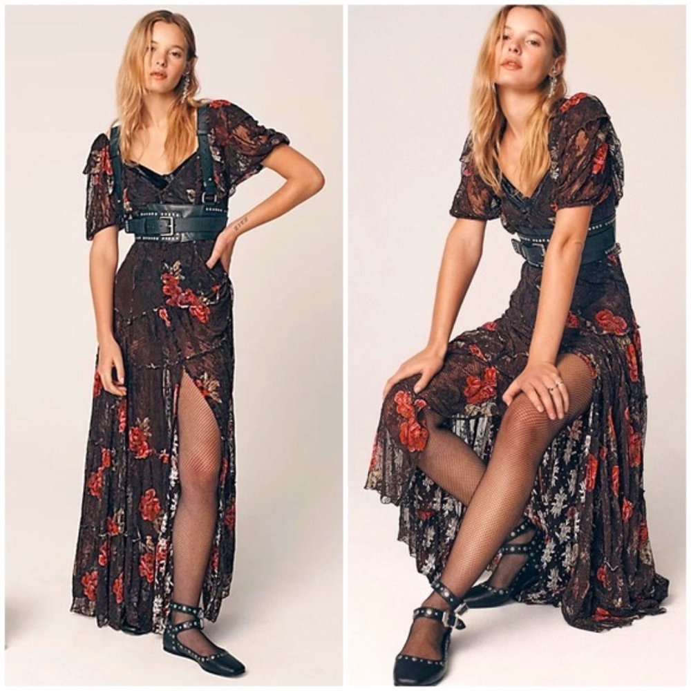 Free people - Hollis Maxi Dress Coca Cola Combo